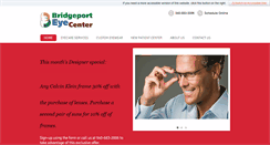 Desktop Screenshot of bridgeporteyecenter.com